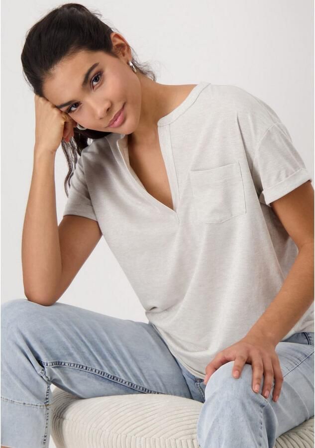 Monari Shirt met korte mouwen Shirt Lurex - Foto 3