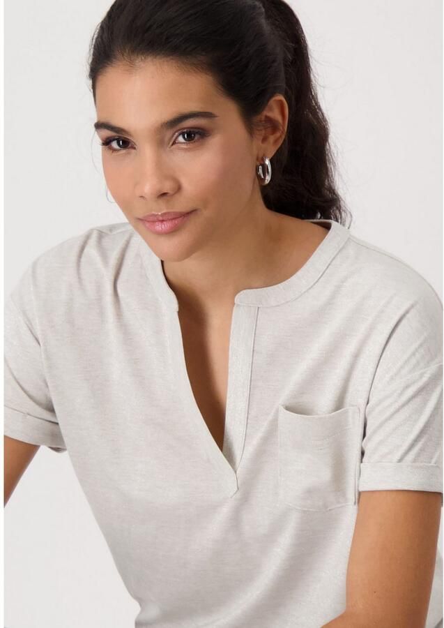 Monari Shirt met korte mouwen Shirt Lurex - Foto 2