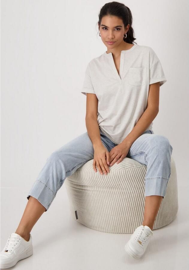 Monari Shirt met korte mouwen Shirt Lurex - Foto 4