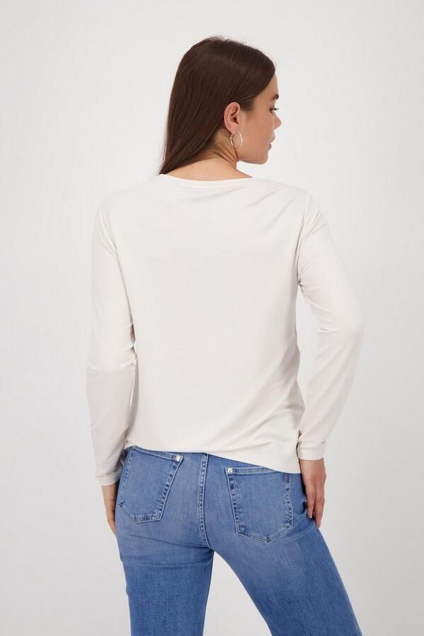 Monari Shirt met lange mouwen Shirt Collage Met een ronde hals - Foto 2