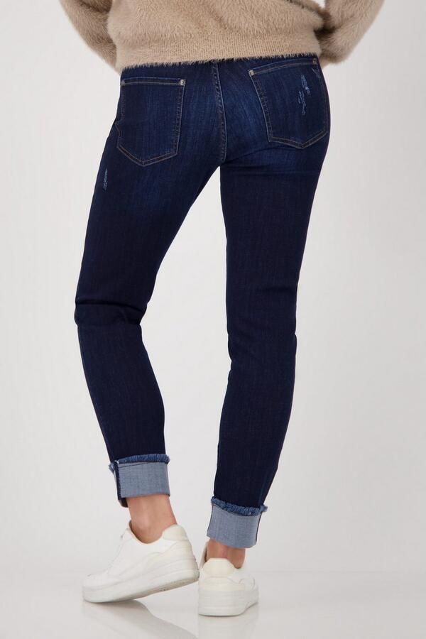Monari Skinny fit jeans Broek Jeans parelsieraden - Foto 2