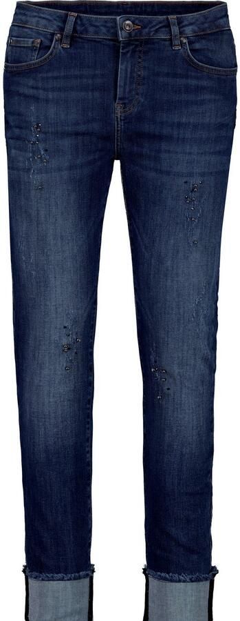 Monari Skinny fit jeans Broek Jeans parelsieraden - Foto 5