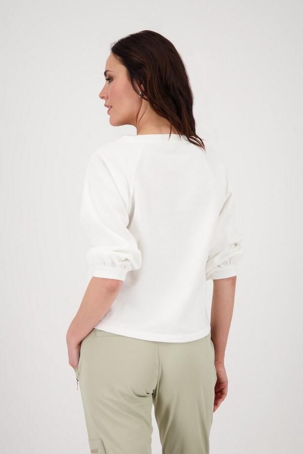 Monari Sweatshirt met belettering - Foto 2