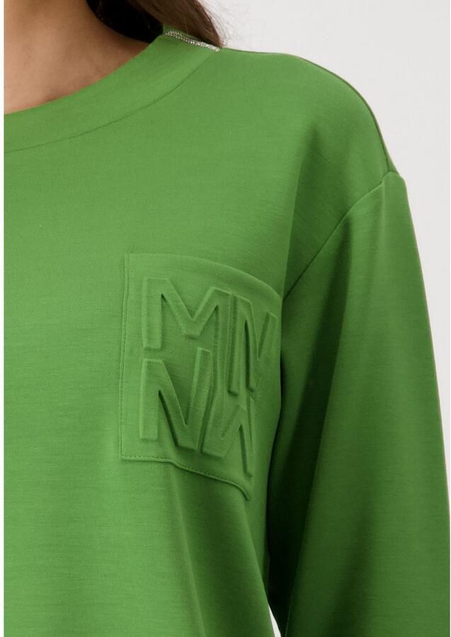 Monari Sweatshirt met opgestikte decoratieve zak - Foto 3