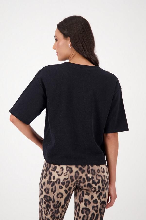 Monari Sweatshirt met pailletten - Foto 3