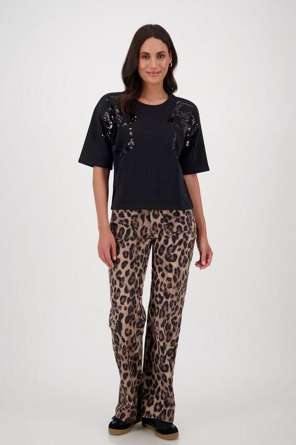 Monari Sweatshirt met pailletten - Foto 4