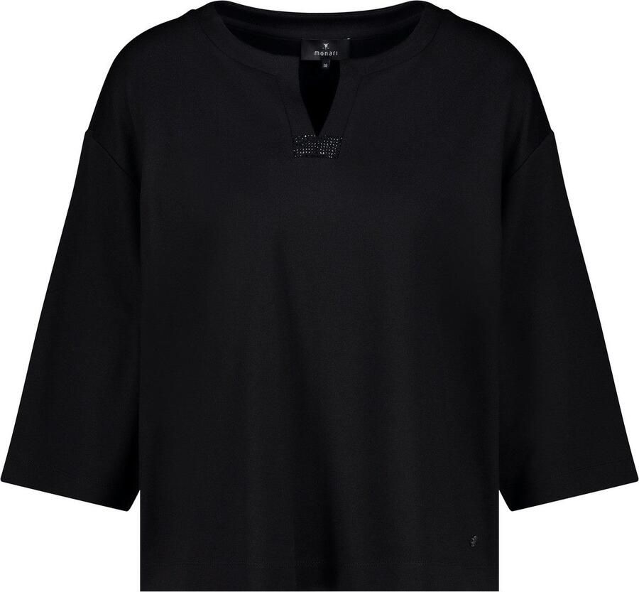 Monari Sweatshirt met sieraaddetail