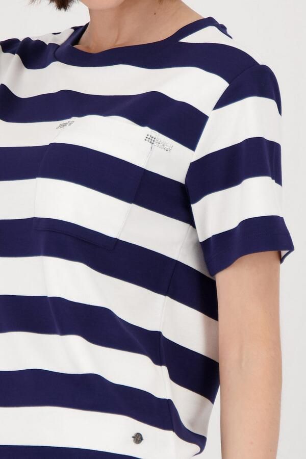 Monari Sweatshirt met strepen - Foto 3