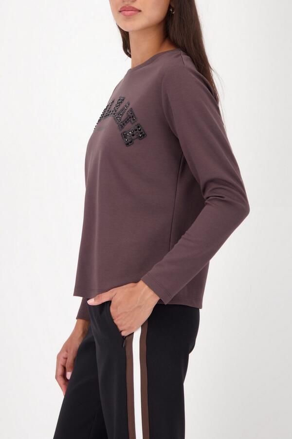 Monari Sweatshirt Regular fit met ronde hals - Foto 2