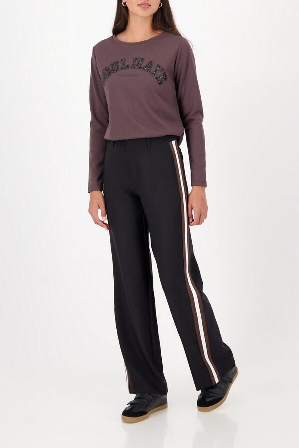 Monari Sweatshirt Regular fit met ronde hals - Foto 4
