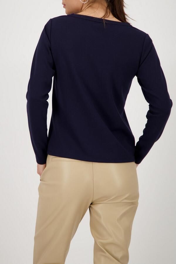 Monari Sweatshirt sieraden schrift - Foto 3