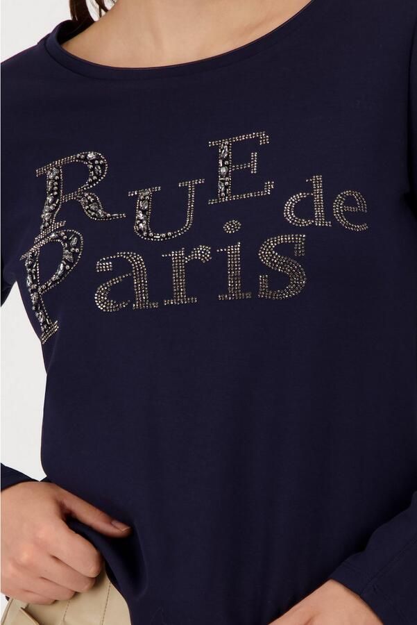 Monari Sweatshirt sieraden schrift - Foto 2