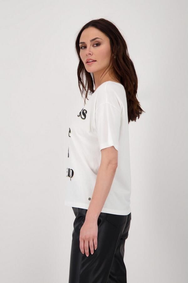 Monari T-shirt Happiness Met een ronde hals - Foto 5