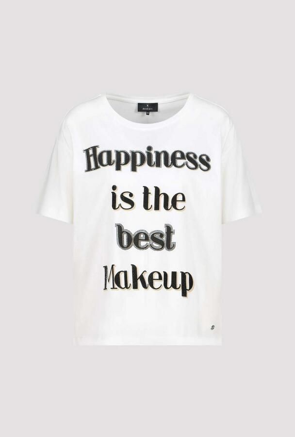Monari T-shirt Happiness Met een ronde hals - Foto 2