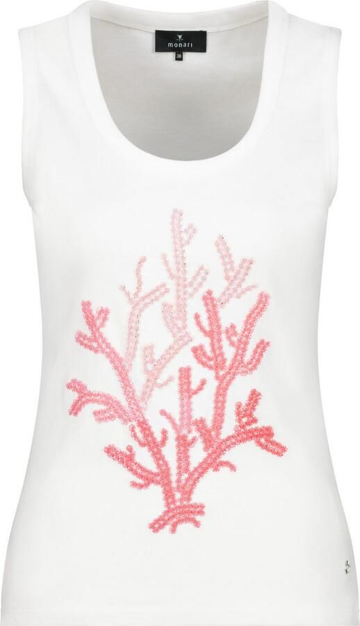 Monari Tanktop met frontprint - Foto 5