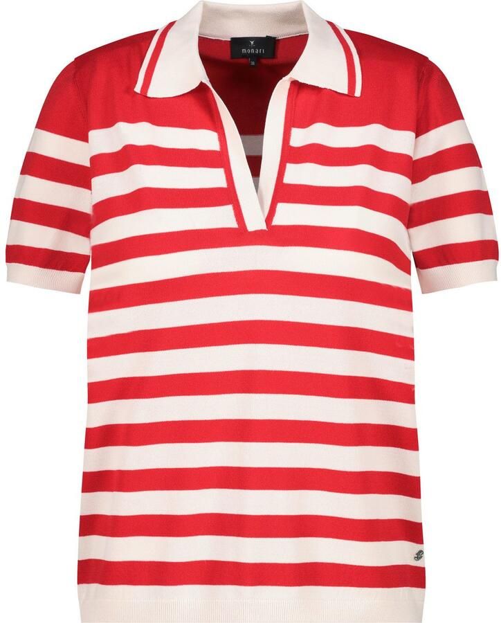 Monari Trui met polokraag met strepen