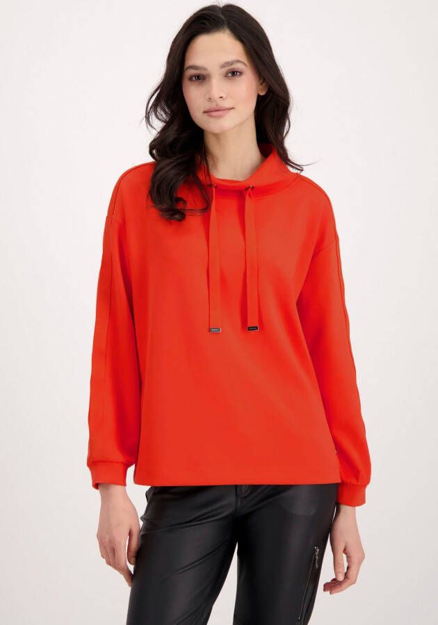 Monari Stijlvolle Pullover 806990 469 Rood Dames