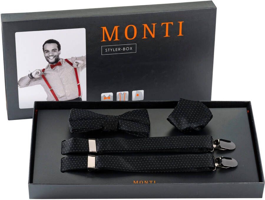 Monti Strik pochet en bretels in 1 set