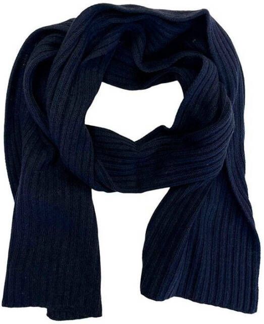 MONTI Gebreide sjaal Klassieke ribbrei