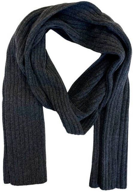MONTI Gebreide sjaal Klassieke ribbrei