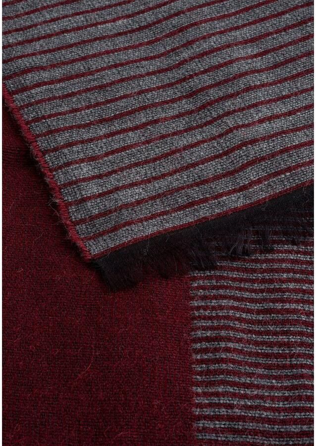 MONTI Gebreide sjaal van hoogwaardige materiaalcombinatie modieuze sjaal maximaal draagcomfort