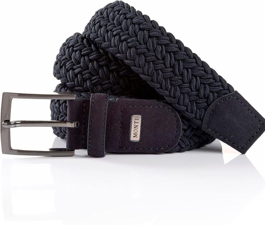 MONTI Gevlochten riem Havanna - Foto 5