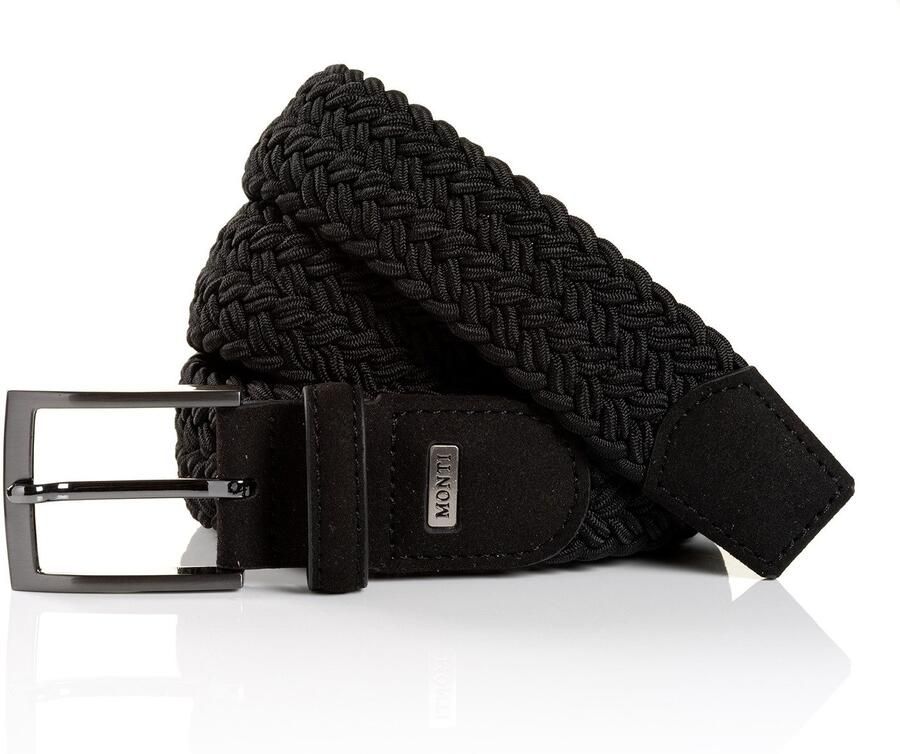 MONTI Gevlochten riem Havanna - Foto 5