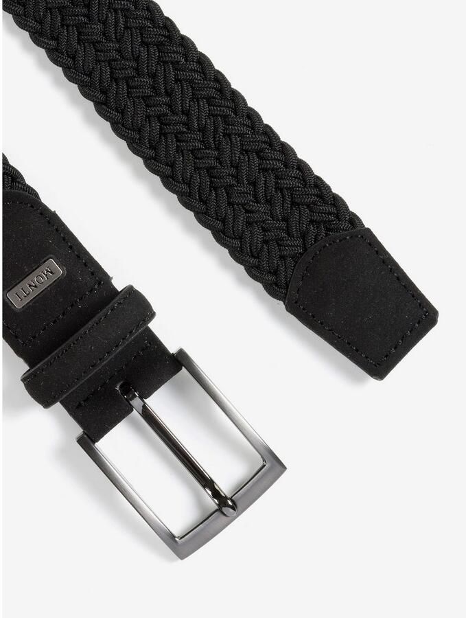 MONTI Gevlochten riem Havanna - Foto 3