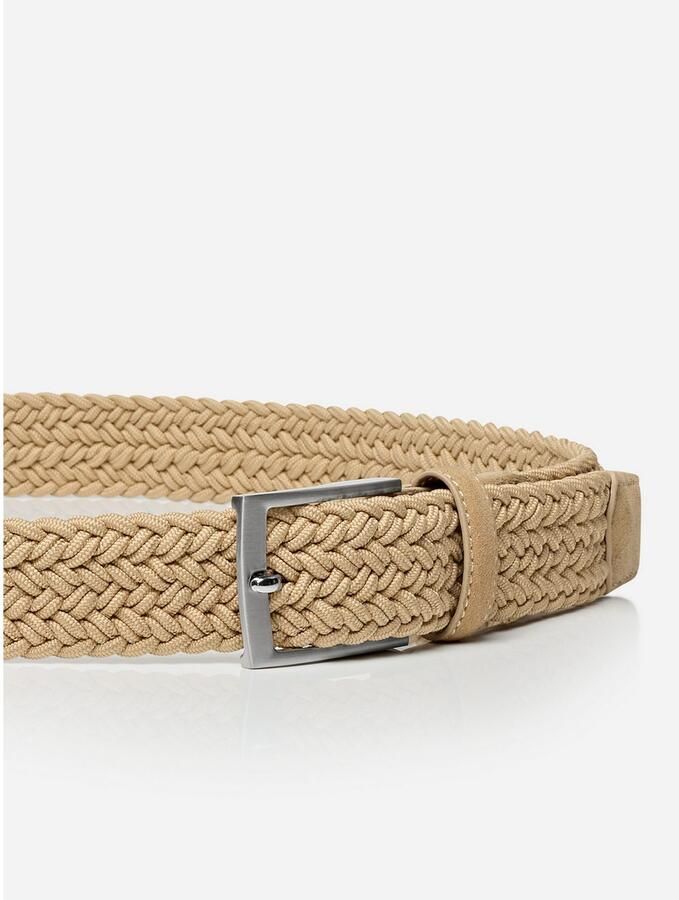 MONTI Synthetische riem Havanna Gevlochten riem - Foto 2