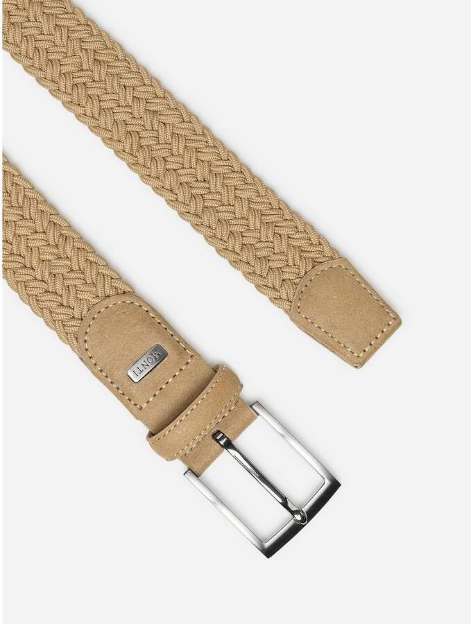 MONTI Synthetische riem Havanna Gevlochten riem - Foto 3