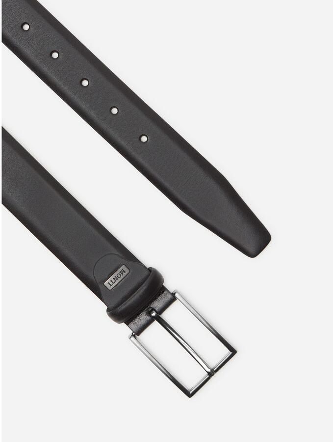 MONTI Leren riem Bordeaux - Foto 3