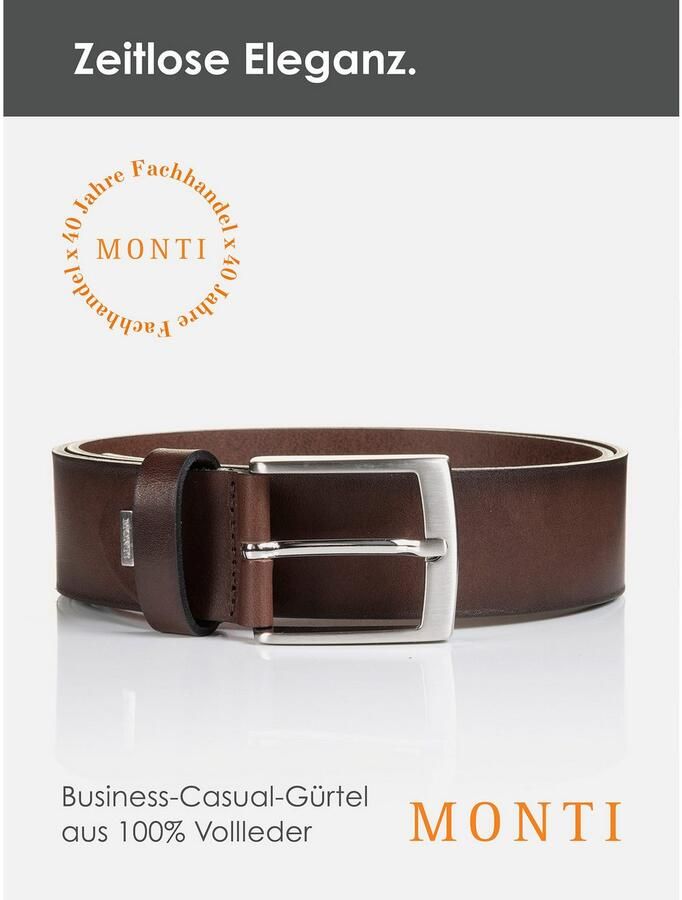 MONTI Leren riem TUSTON