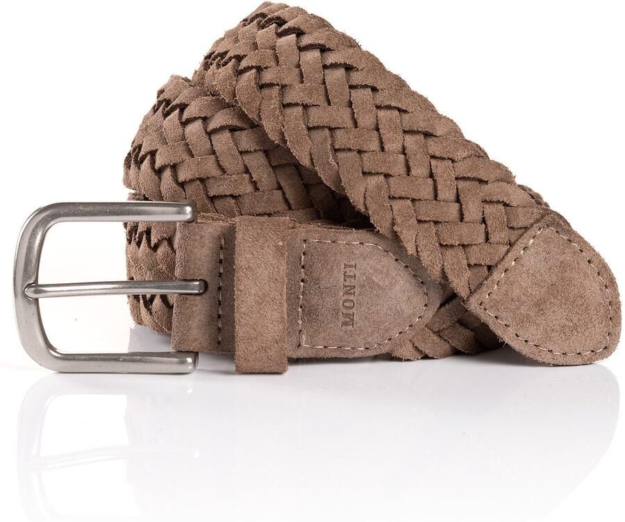Monti Riem van leer in gevlochten look model 'Vancouver' - Foto 4