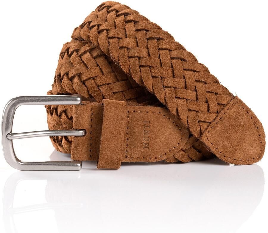 Monti Riem van leer in gevlochten look model 'Vancouver' - Foto 4