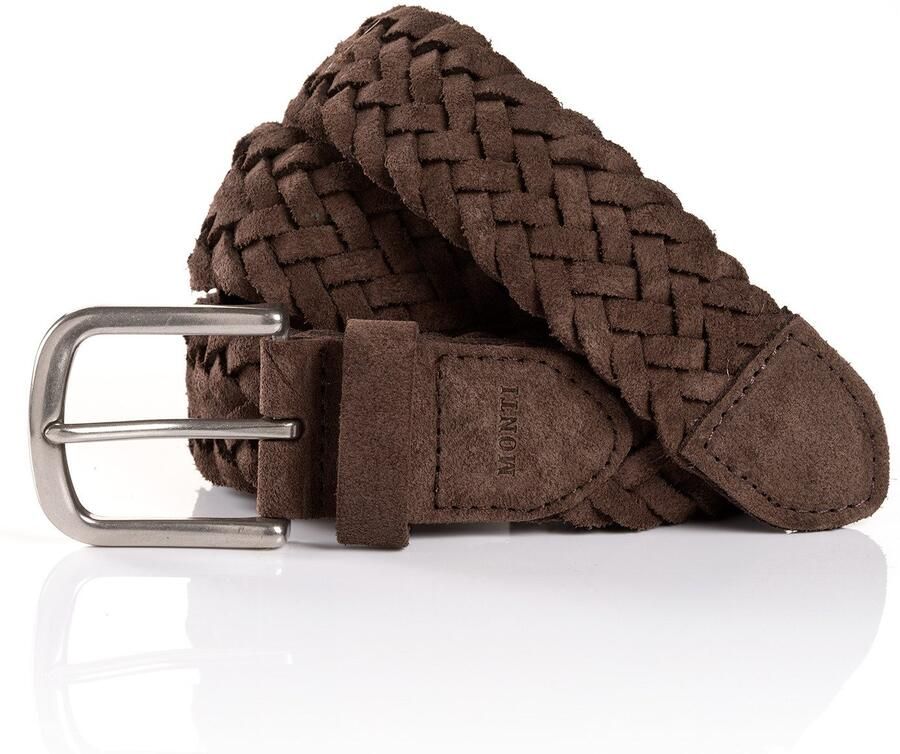 Monti Riem van leer in gevlochten look model 'Vancouver' - Foto 4