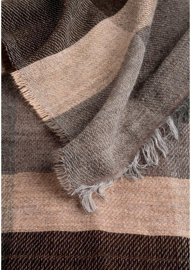 MONTI Modieuze sjaal in een geruit design