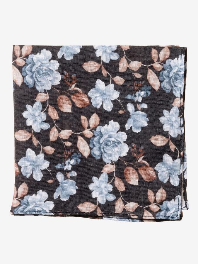 MONTI Pochet met opvallende bloe print