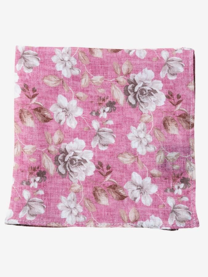 MONTI Pochet met opvallende bloe print