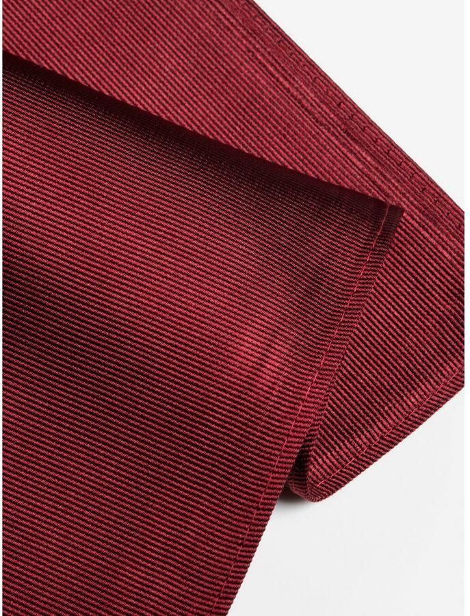 MONTI Pochet Renzo Hoogwaardig verwerkt zijden pochet handgerold