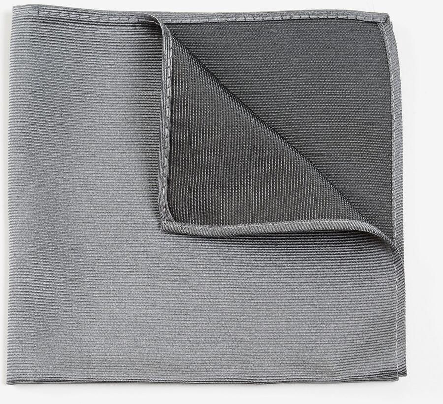 MONTI Pochet Renzo van zuiver zijde met elegante twillstructuur 30 x 30 cm - Foto 3