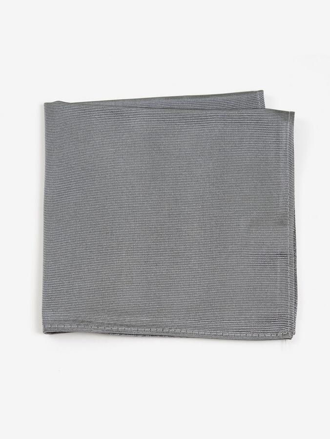 MONTI Pochet Renzo van zuiver zijde met elegante twillstructuur 30 x 30 cm - Foto 2