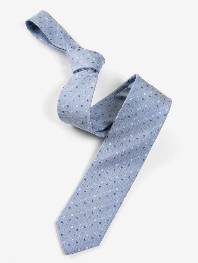 MONTI Stropdas gemaakt van pure zijde met orna ten 6 5 cm breed (1 stuk) - Foto 2