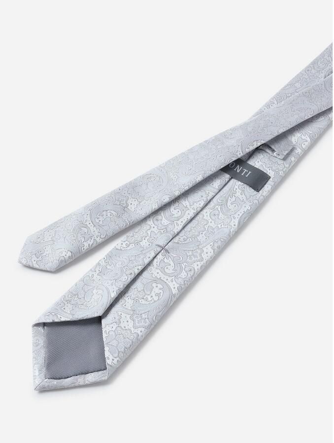 MONTI Stropdas Lapo met elegant paisley-patroon – ideaal voor de bruidegom - Foto 2