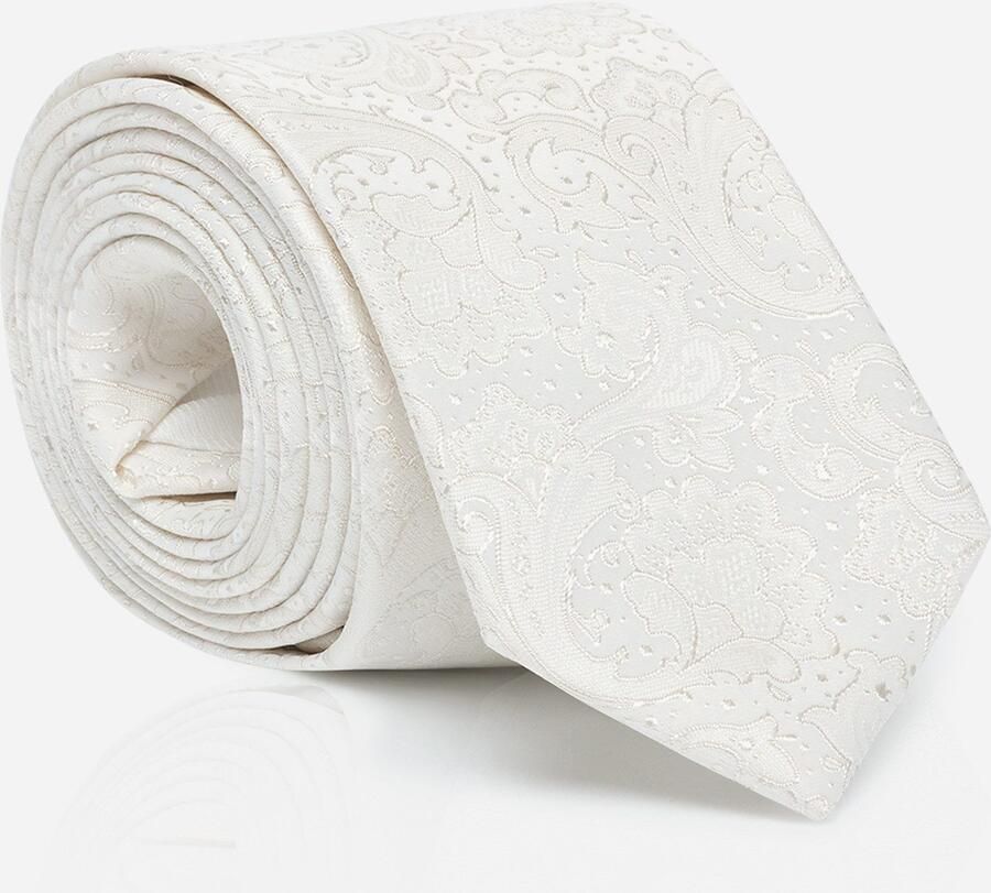 MONTI Stropdas Lapo met elegant paisley-patroon – ideaal voor de bruidegom - Foto 4