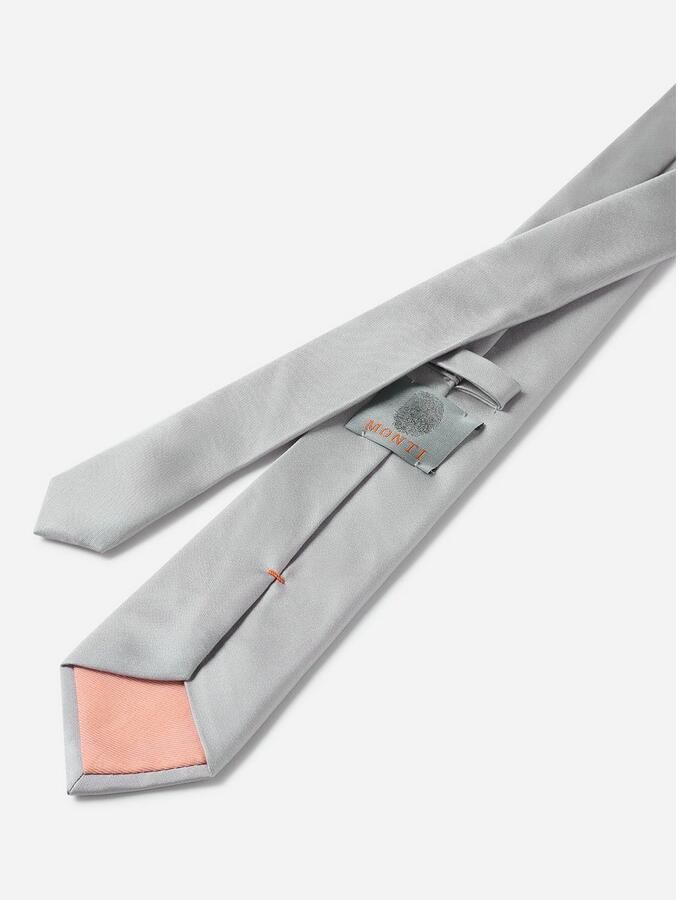 MONTI Stropdas LIVIO met elegante glans – ideaal voor bruiloften of feestelijke gelegenheden - Foto 2