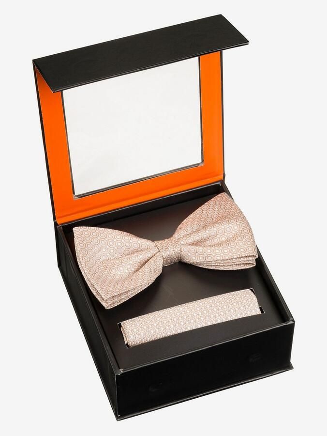 MONTI Vlinderdasje met bijpassende pochet (2 stuks) - Foto 3