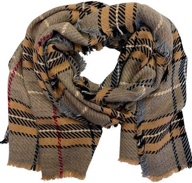 MONTI Sjaal Fransrand rondom