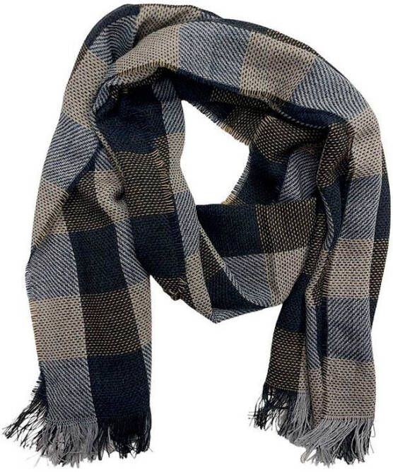 MONTI Sjaal Ruitdesign