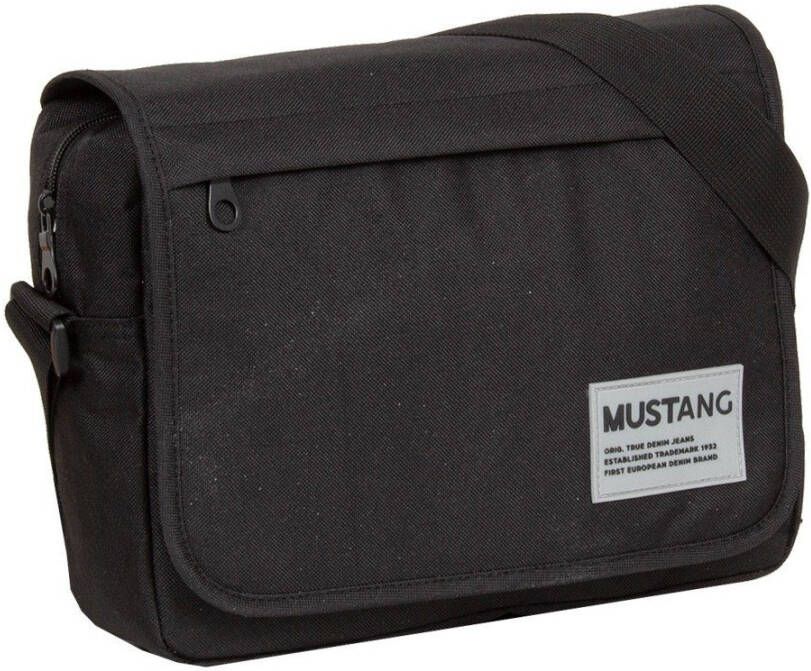 Mustang Messengerbag Tucson met praktisch ritsvak achter