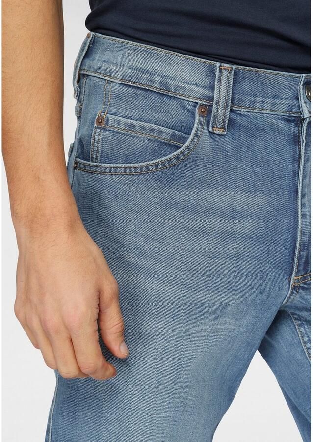 Mustang Straight fit jeans met labelpatch model 'TRAMPER'